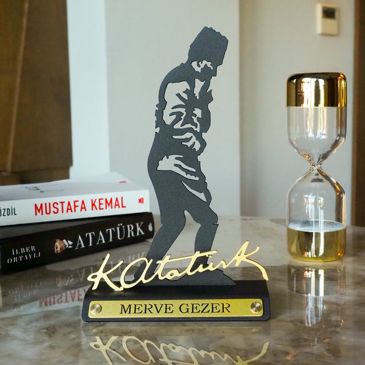 Kişiye Özel Masaüstü Kocatepe Portre ve Atatürk İmzası  - APH232