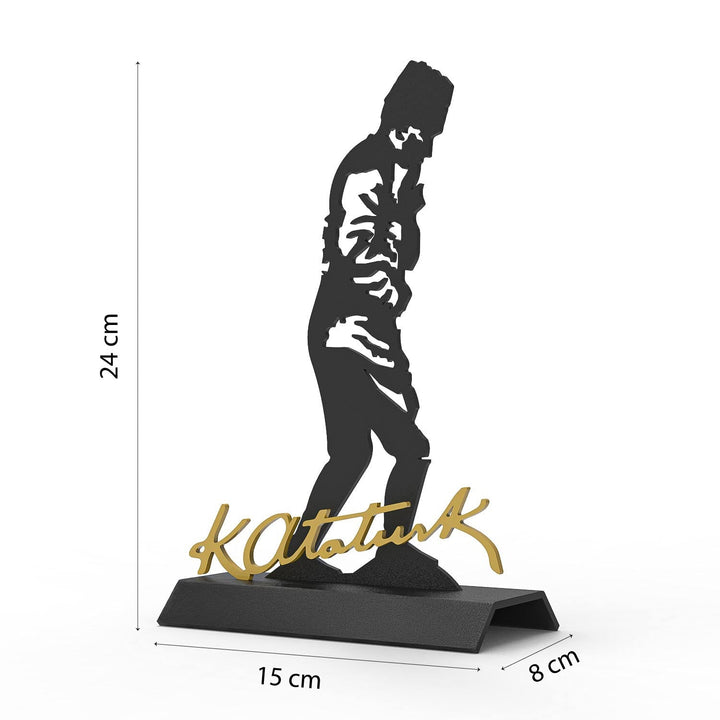 Başkomutan Kocatepe’de Metal Masaüstü Dekor - APH250