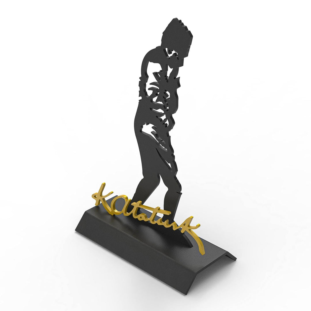 Başkomutan Kocatepe’de Metal Masaüstü Dekor - APH250