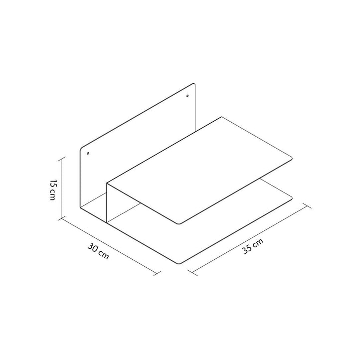 Rest Metal Wall Shelf - APM007