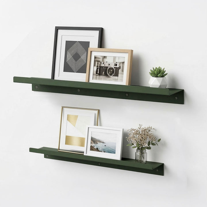 Lines Set of 2 Metal Wall Shelf - APM011