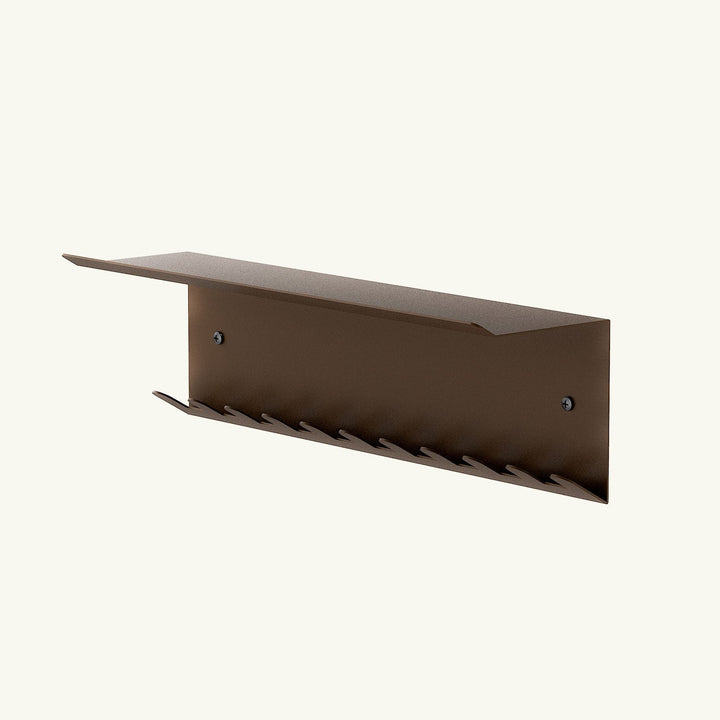 Hub Metal Wall Shelf & Hook - APM015