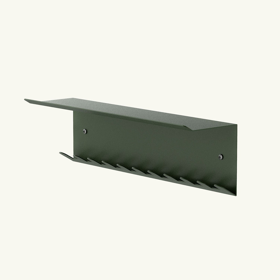 Hub Metal Wall Shelf & Hook - APM015