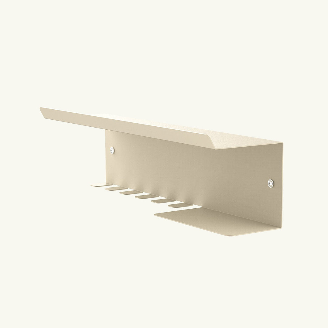 Edge Metal Wall Shelf & Hook - APM018