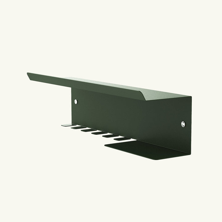 Edge Metal Wall Shelf & Hook - APM018