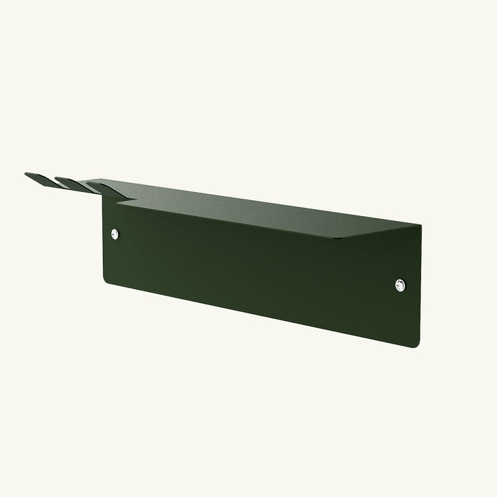 Slate Metal Wall Shelf & Hook - APM017