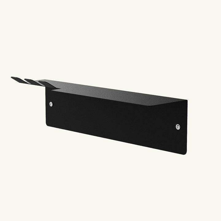 Slate Metal Wall Shelf & Hook - APM017