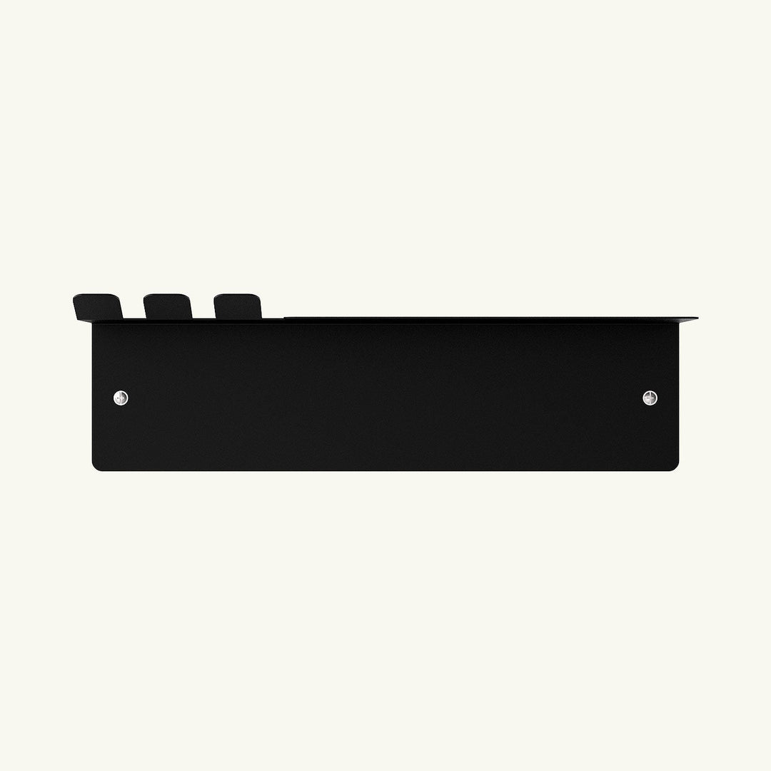Slate Metal Wall Shelf & Hook - APM017