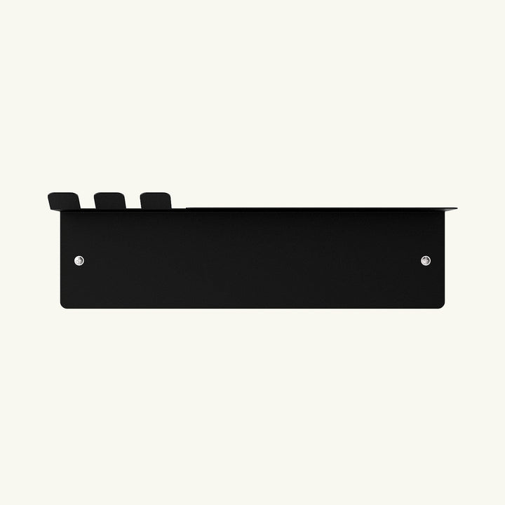 Slate Metal Wall Shelf & Hook - APM017