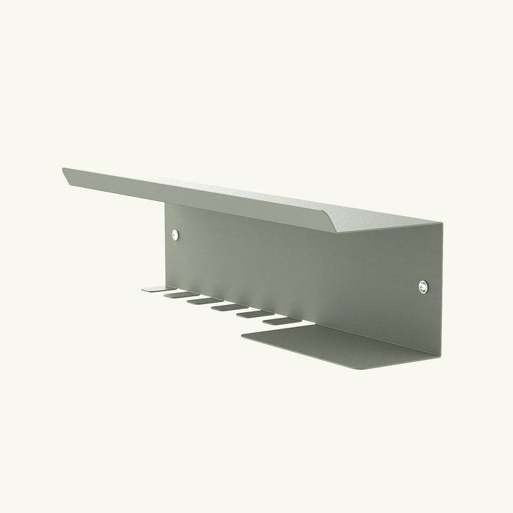 Edge Metal Wall Shelf & Hook - APM018
