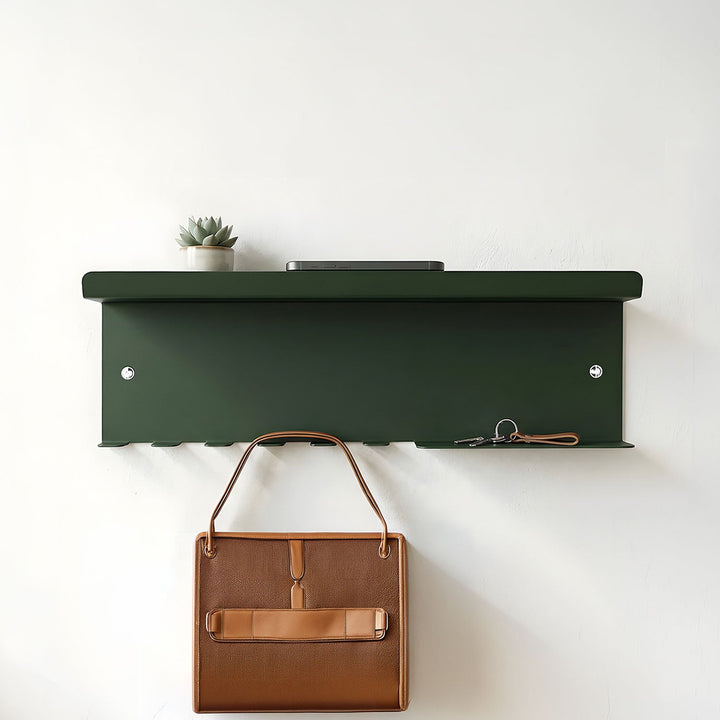 Edge Metal Wall Shelf & Hook - APM018