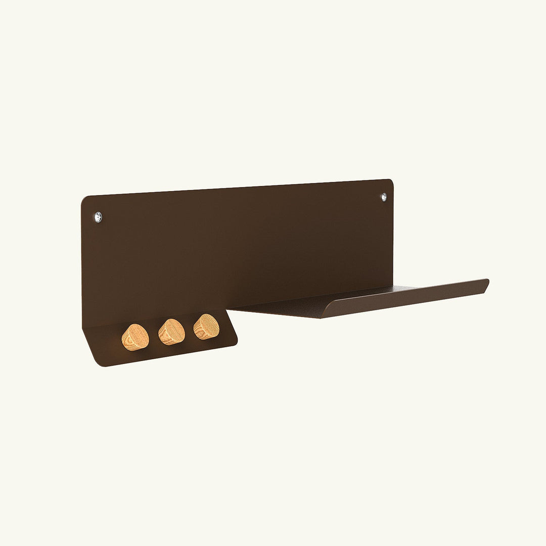 Forma Metal Wall Shelf & Hook - APM021