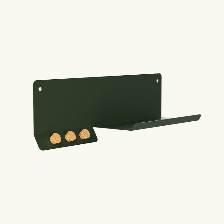 Forma Metal Wall Shelf & Hook - APM021