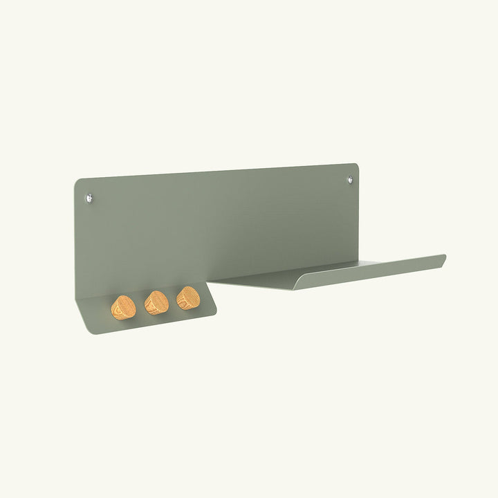 Forma Metal Wall Shelf & Hook - APM021