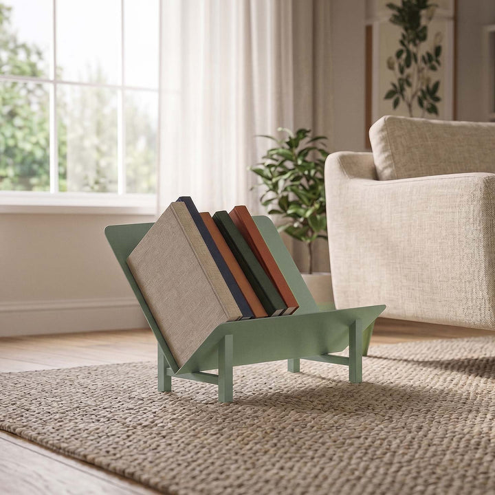 Slope Metal Magazine Rack - APM025
