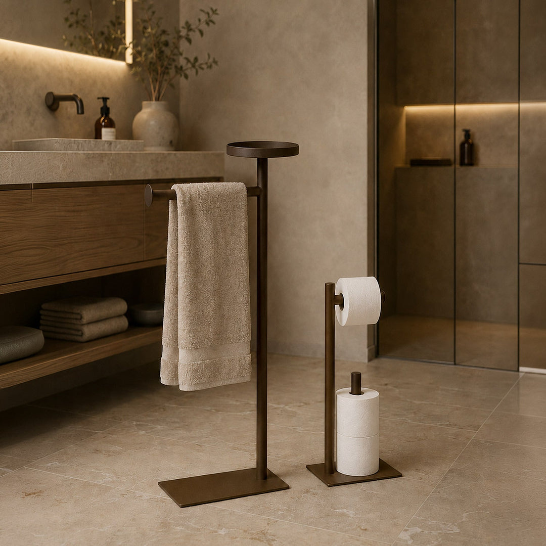 Moss Metal Bathroom Accessory Set of 2 - APM026