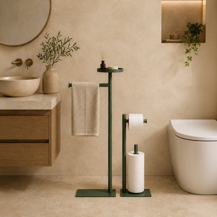 Moss Metal Bathroom Accessory Set of 2 - APM026