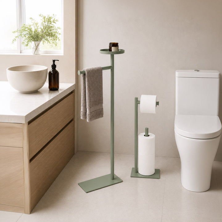 Moss Metal Bathroom Accessory Set of 2 - APM026
