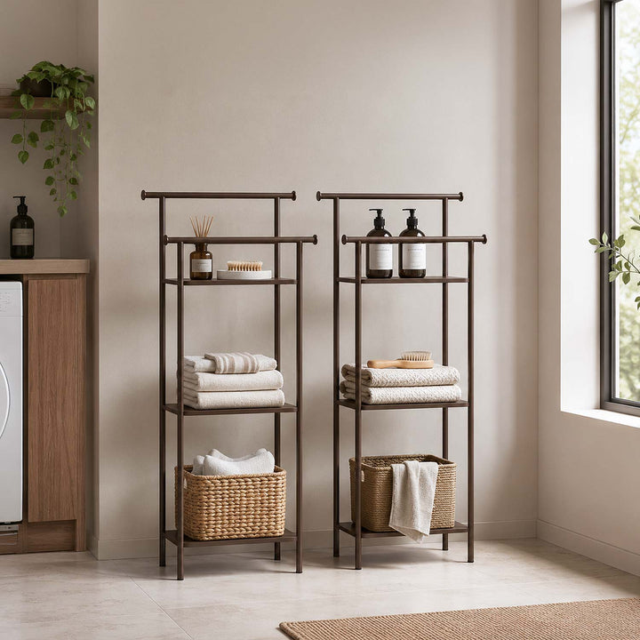 Moss Metal Shelf Unit - APM027