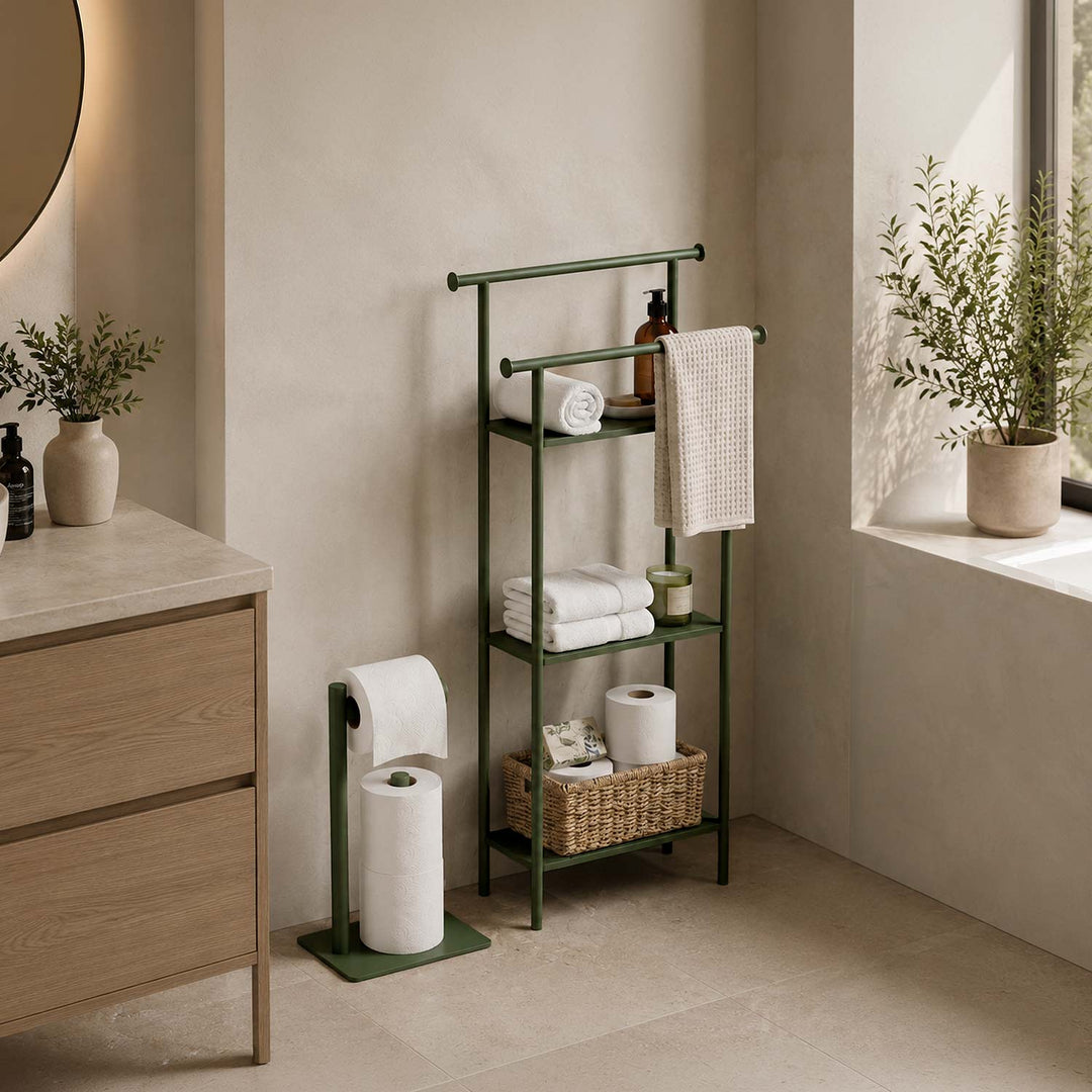 Moss Metal Shelf Unit - APM027