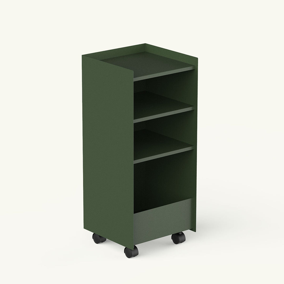 Cube Wheeled Metal Shelf Unit - APM035