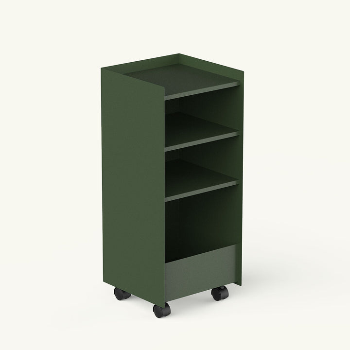 Cube Wheeled Metal Shelf Unit - APM035