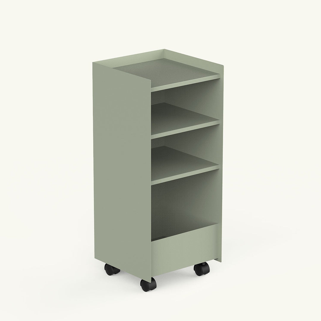 Cube Wheeled Metal Shelf Unit - APM035