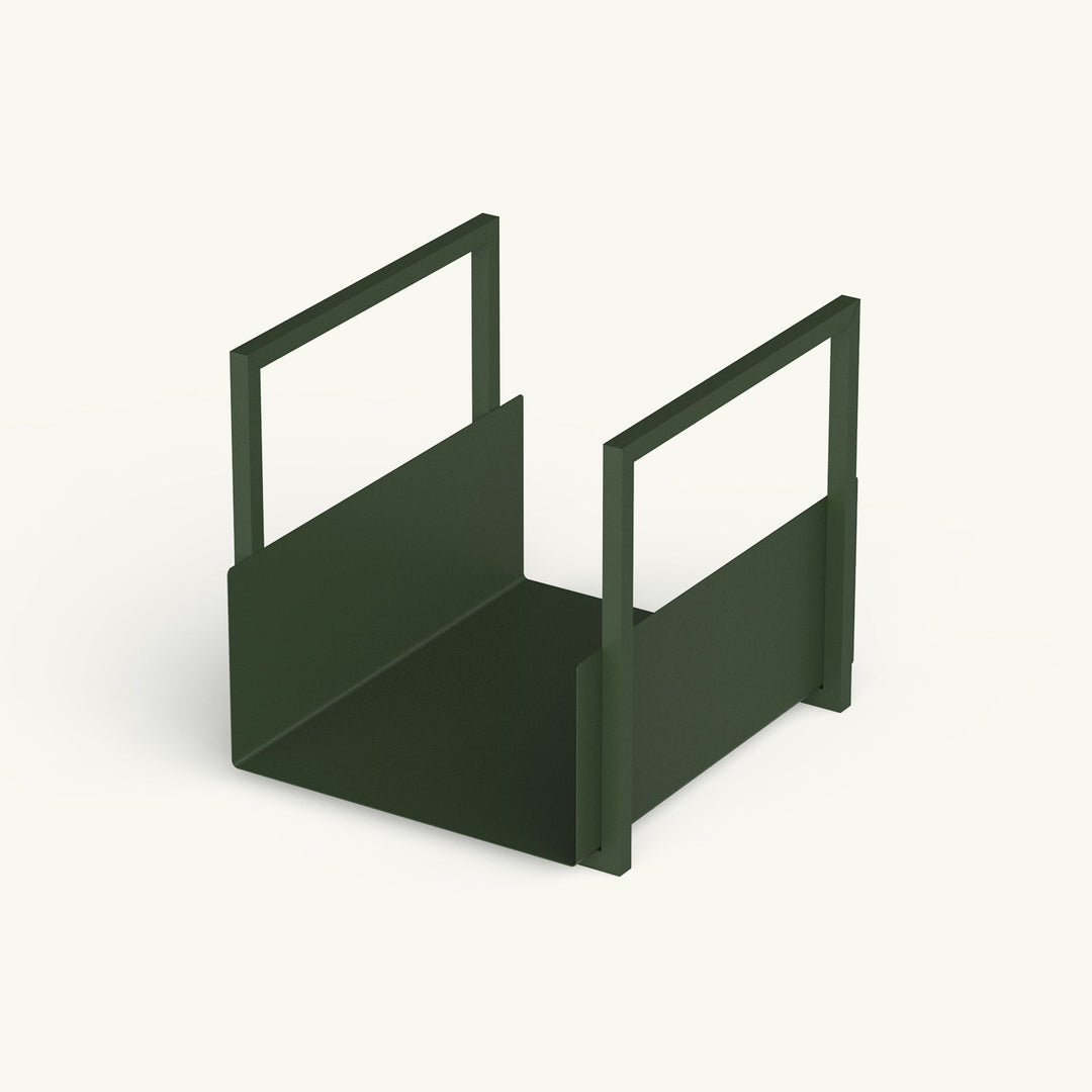 Stack Metal Wood Basket - APM036
