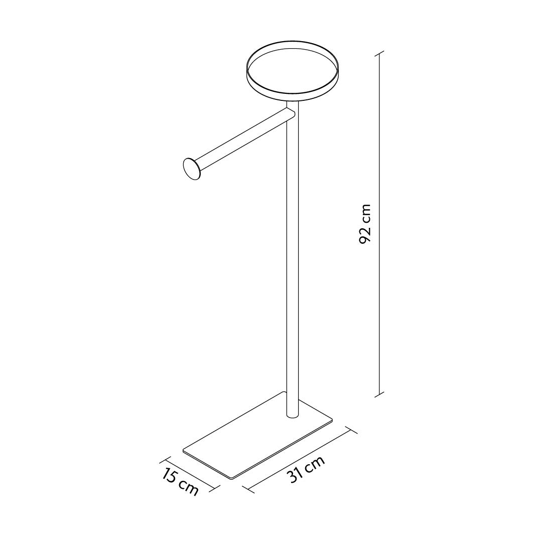 Moss Metal Towel Rack - APM038
