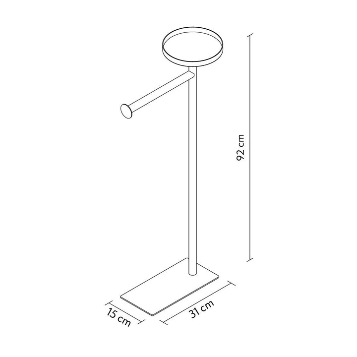 Moss Metal Towel Rack - APM038
