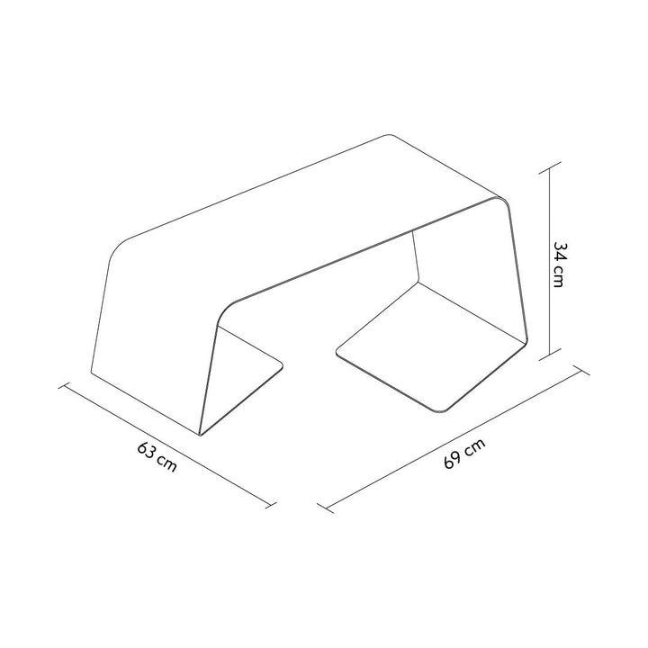 Loop Metal Coffee Table - APM039