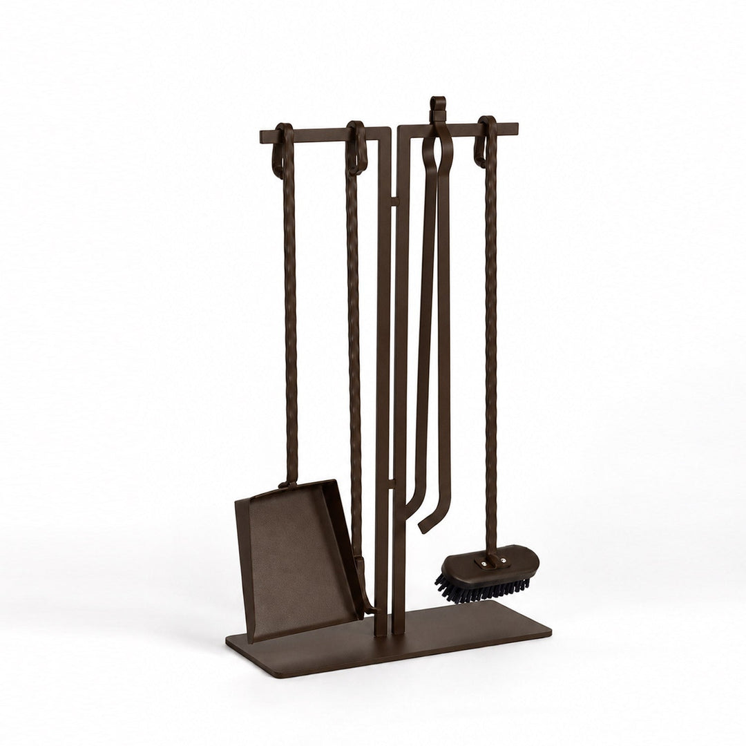Flint Fireplace Accessory Set - APM041