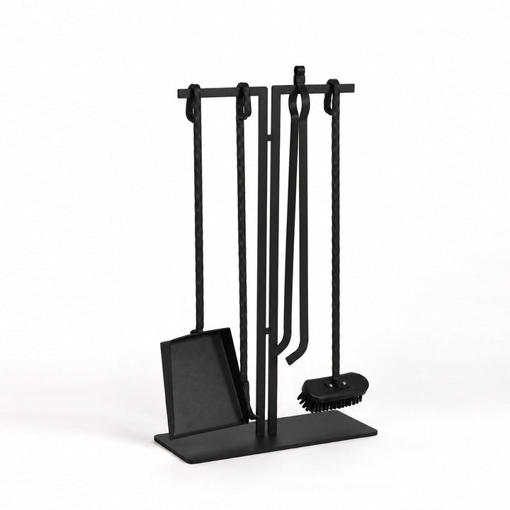 Flint Fireplace Accessory Set - APM041