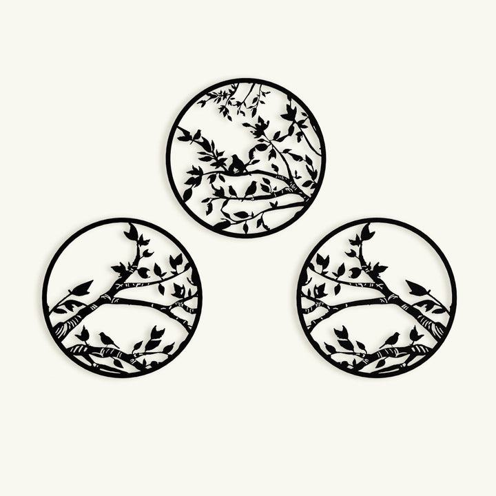 Birds on Branches Set of 3 - APT836