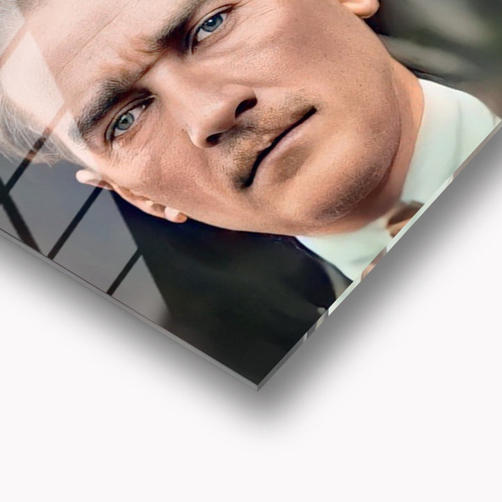 Atatürk Çankaya Köşkünde Cam Tablo - ATC039