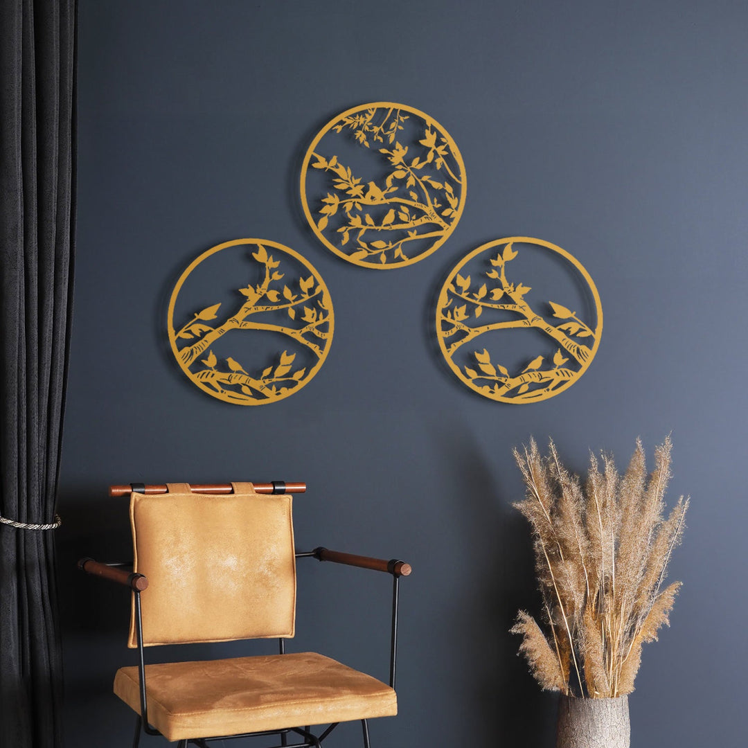 Birds on Branches Set of 3 - APT836