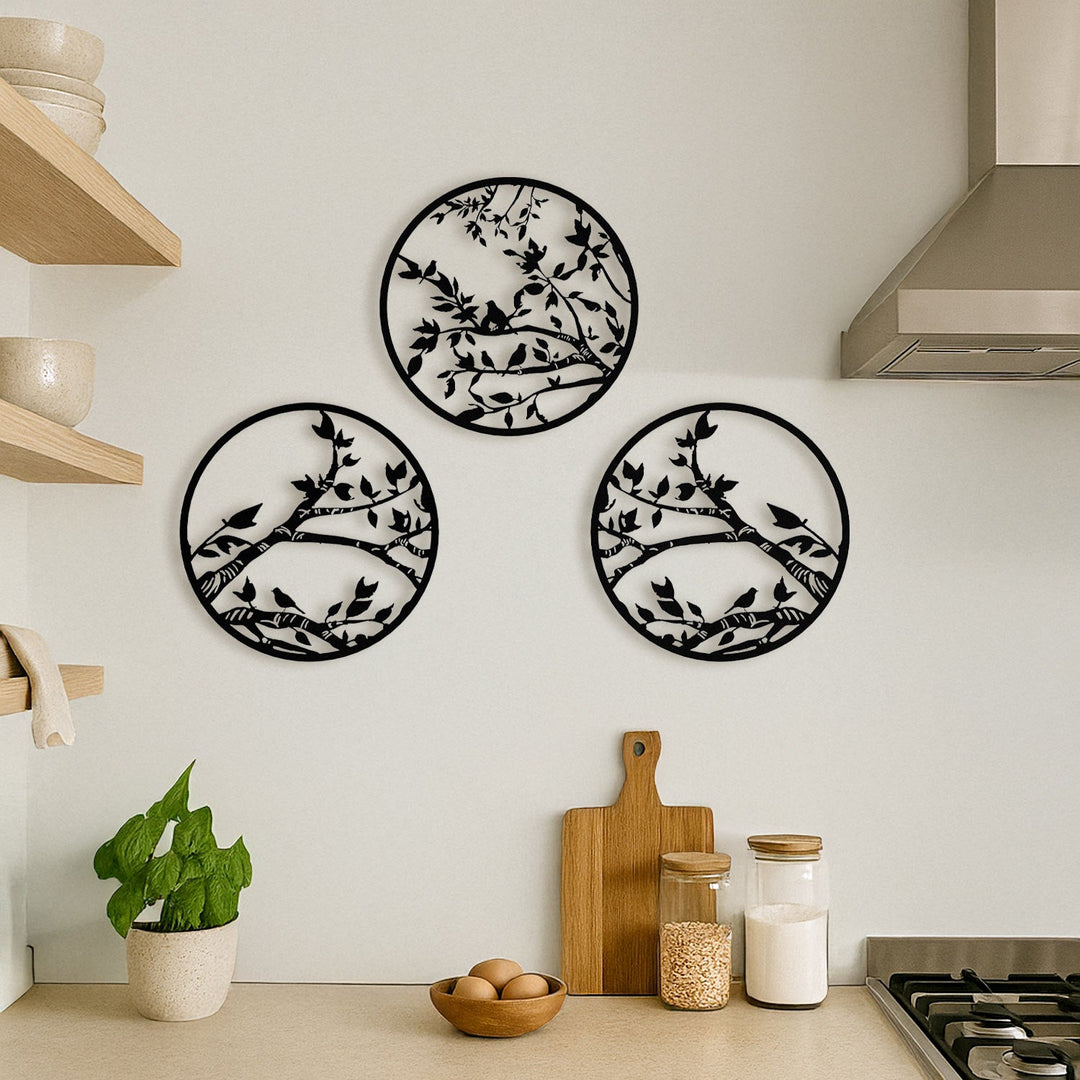 Birds on Branches Set of 3 - APT836