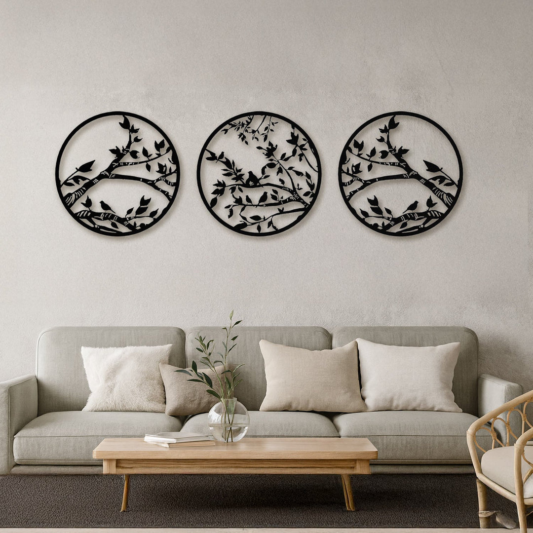Birds on Branches Set of 3 - APT836