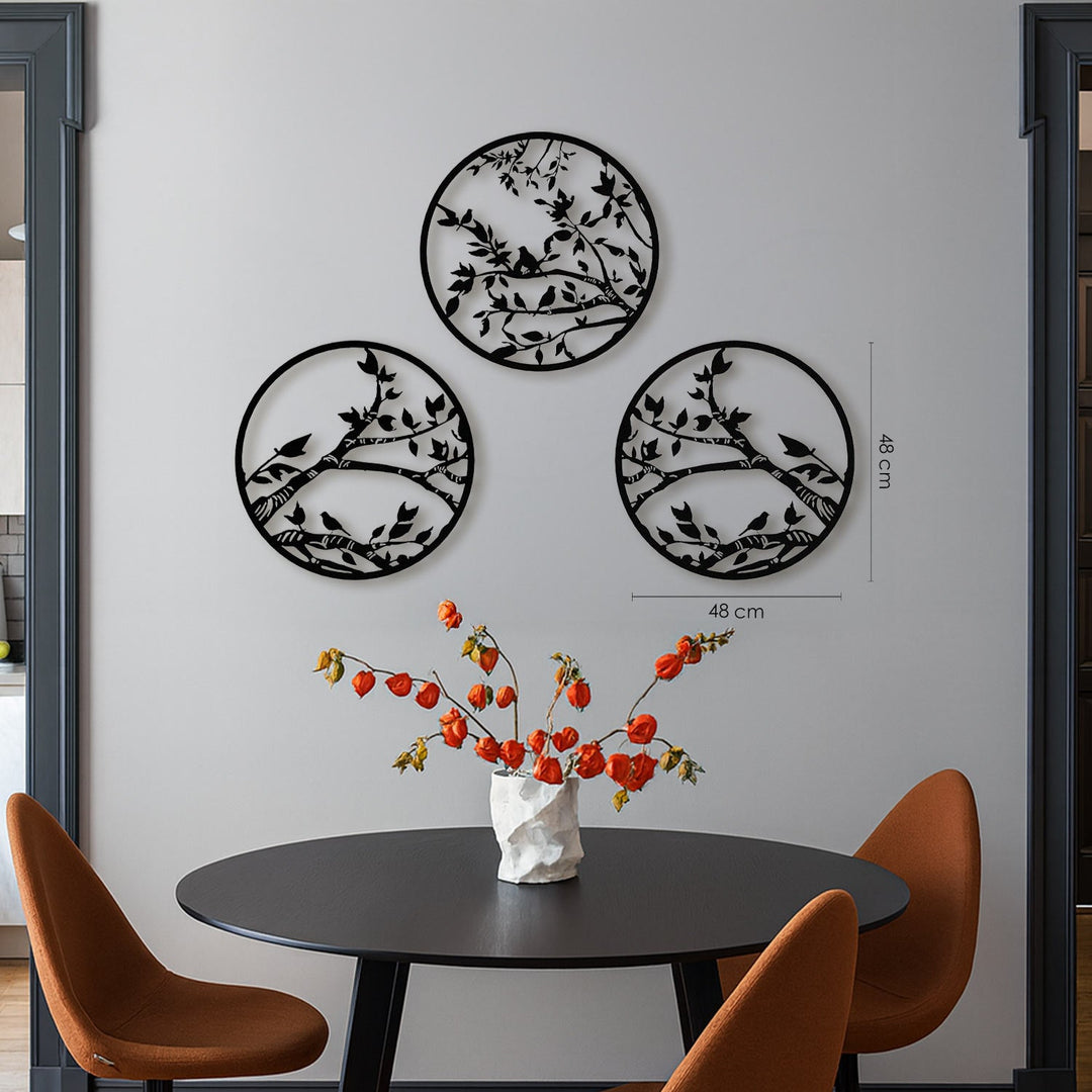 Birds on Branches Set of 3 - APT836