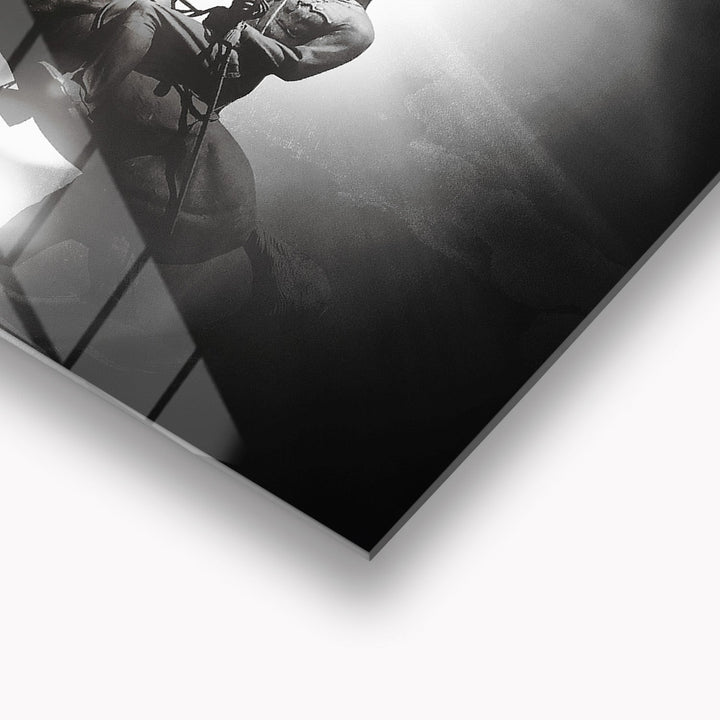 Büyük İşleri Yalnız Büyük Milletler Yapar Cam Tablo - ATC055