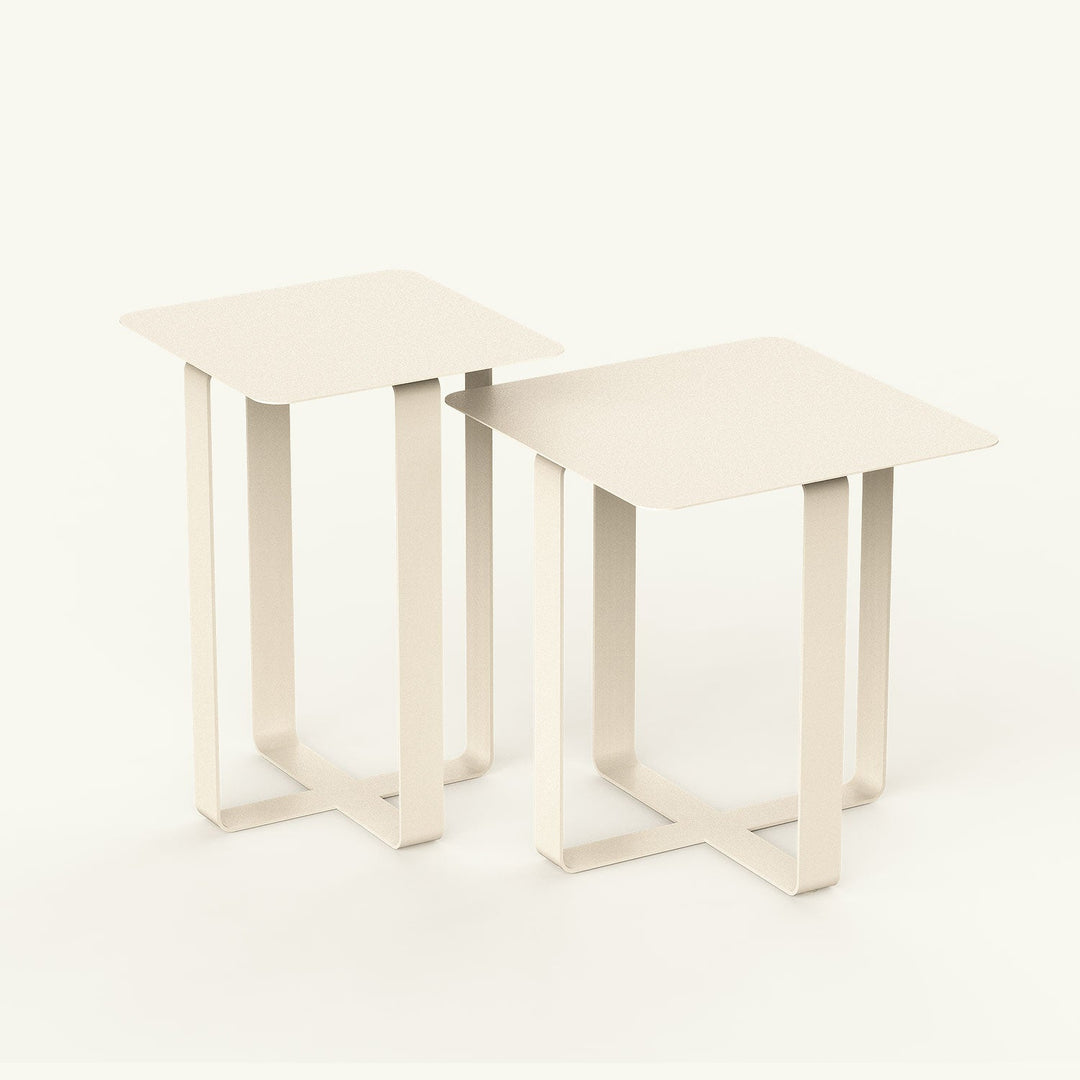 Frame Set of 2 Metal Side Table - APM012