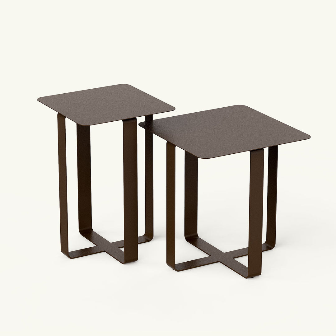Frame Set of 2 Metal Side Table - APM012