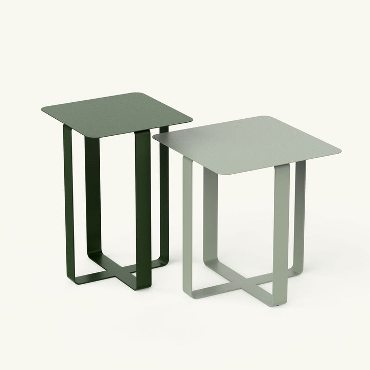 Frame Set of 2 Metal Side Table - APM012