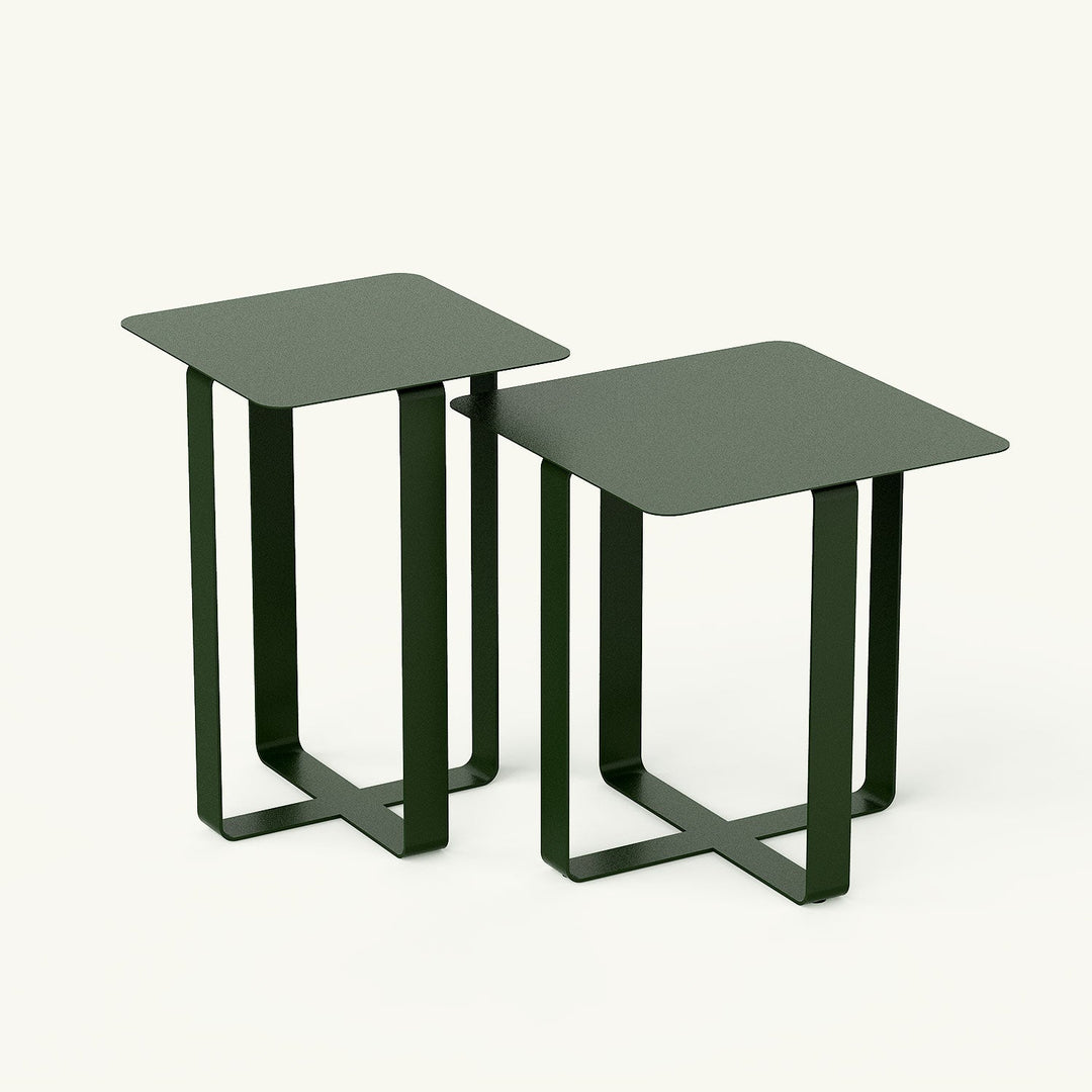 Frame Set of 2 Metal Side Table - APM012