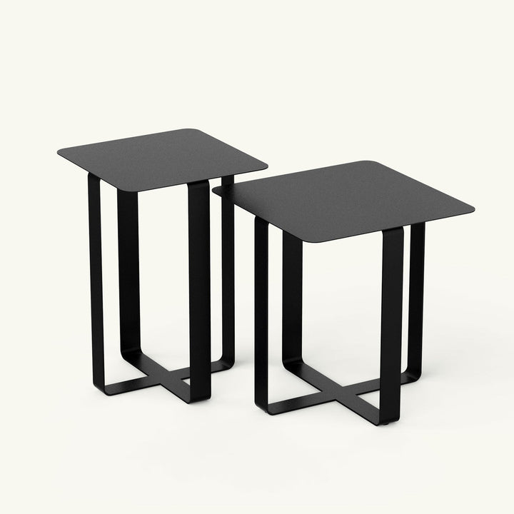 Frame Set of 2 Metal Side Table - APM012