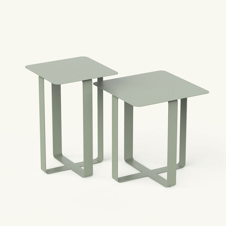 Frame Set of 2 Metal Side Table - APM012