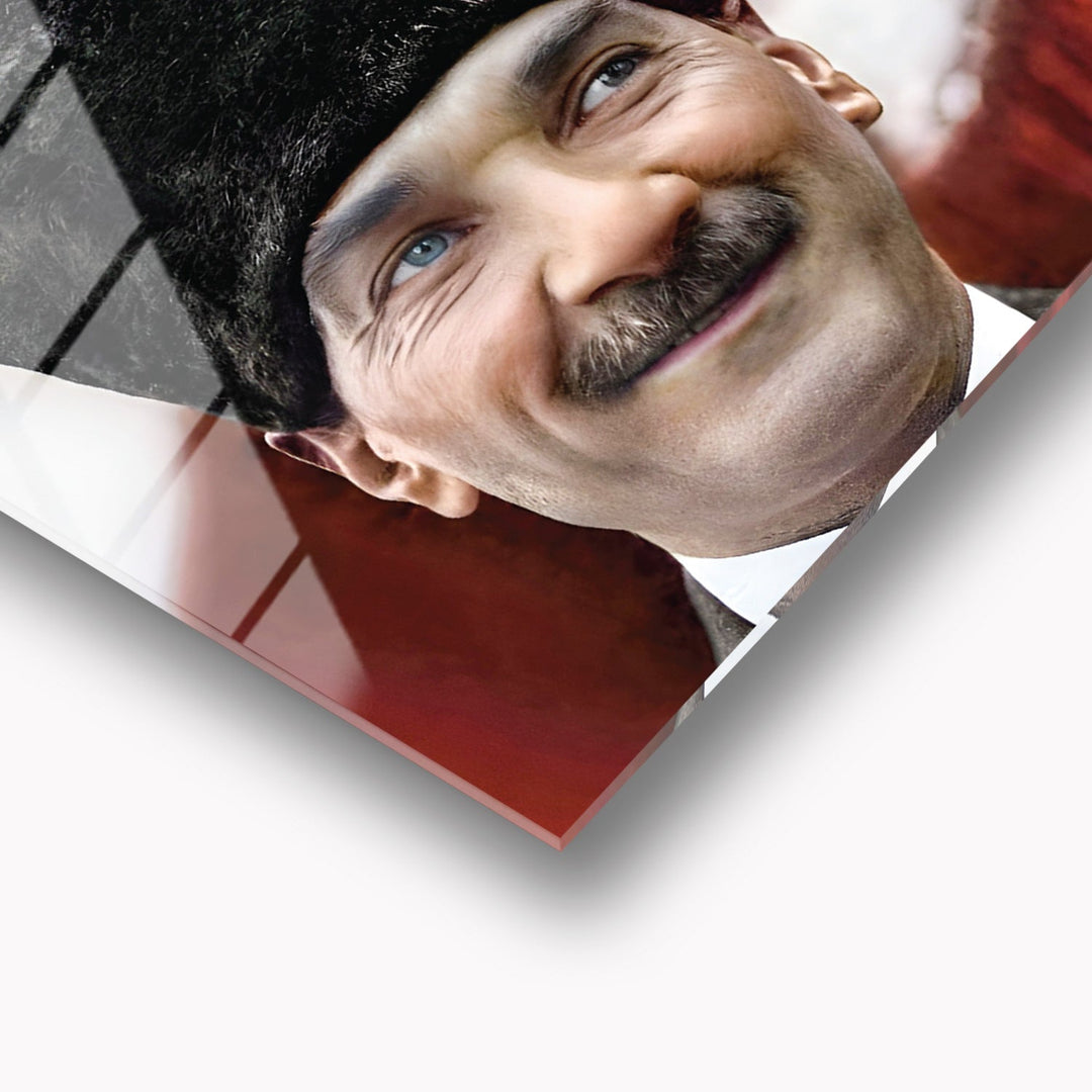 Mustafa Kemal Atatürk Cam Tablo - ATC048