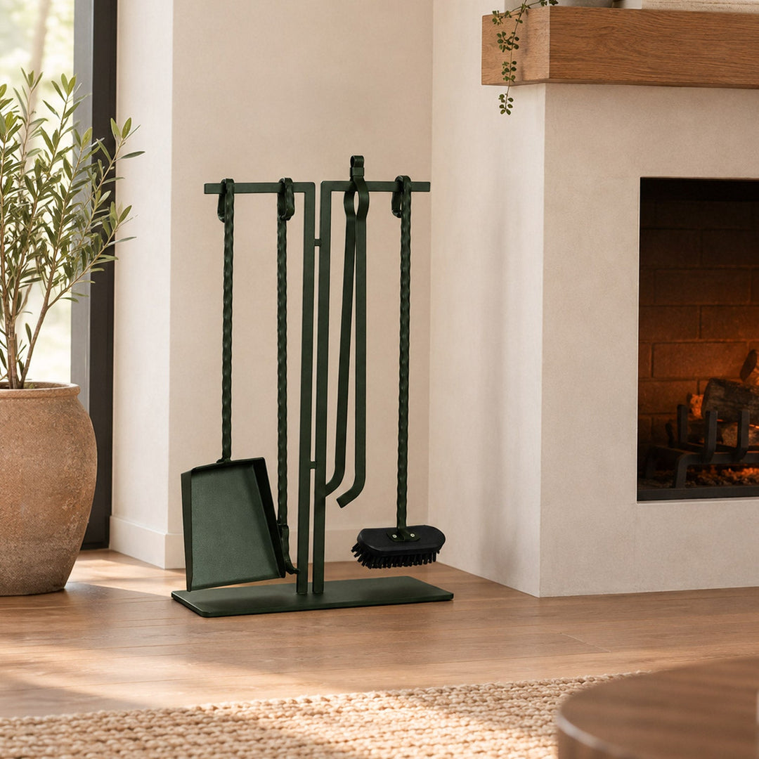 Flint Fireplace Accessory Set - APM041