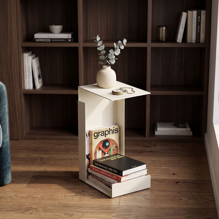 Terra Metal Side Table / Magazine Rack - APM032