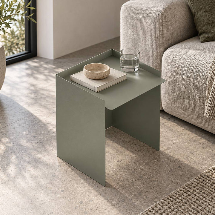 Cube Set of 3  Metal Nesting Table - APM042